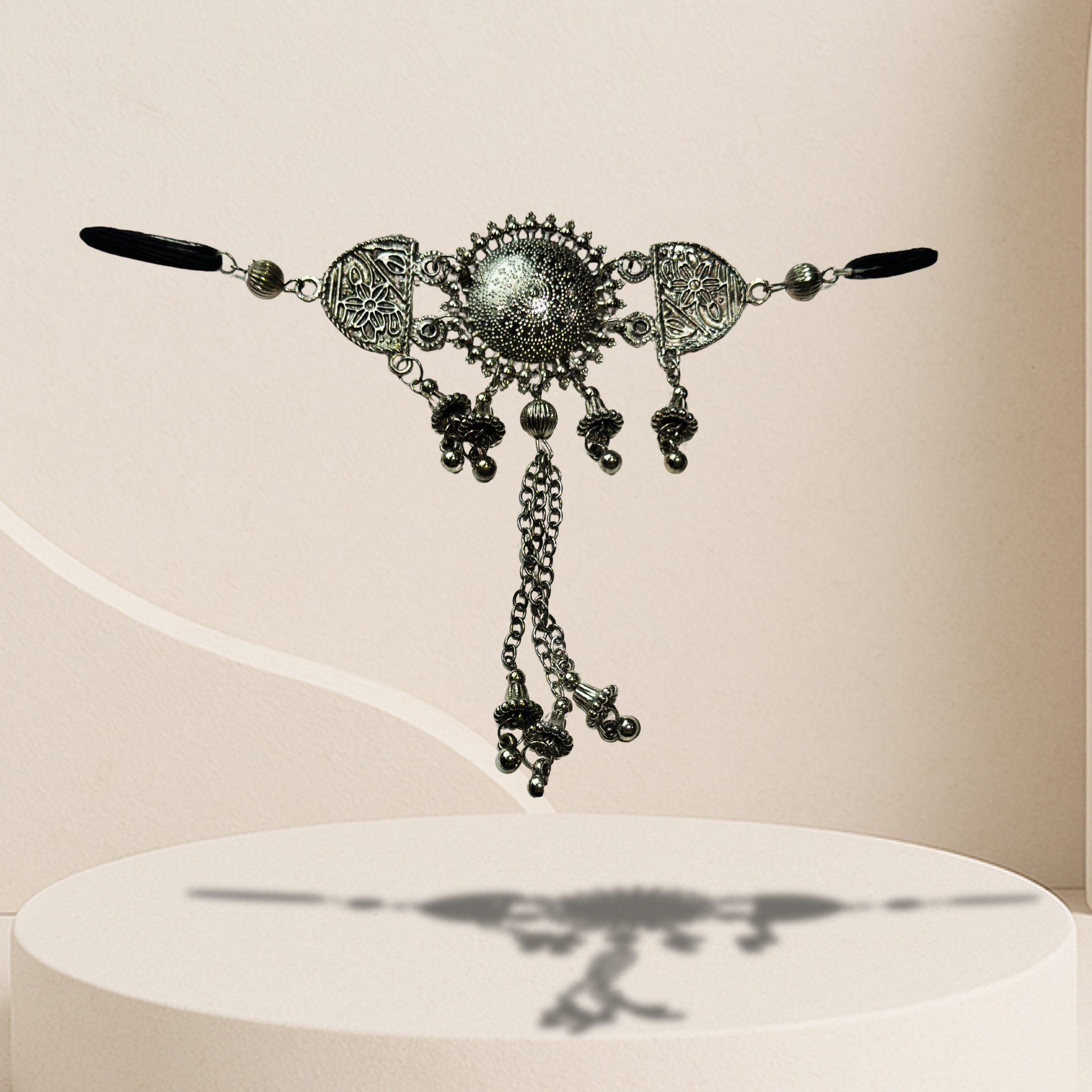 Oxidized Antique Waist Belt / Kamarbandh for Women | Traditional Ethnic Jewelry
